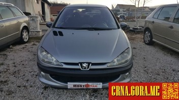 Prodajem auto: Peugeot - 206 hdi 2002 godište, Cetinje - Vozila - Crna Gora