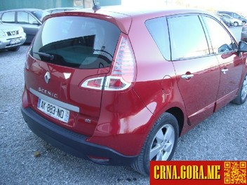 Prodajem auto: Renault - Scenic DCI 2010 godište, Podgorica - Vozila - Crna Gora