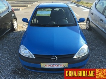 Prodajem auto: Opel - Corsa 1,7 dti 2002 godište, Podgorica - Vozila - Crna Gora