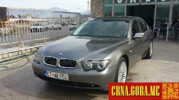 Prodajem auto: BMW - 730 d 2002 godište, Podgorica - Vozila - Crna Gora