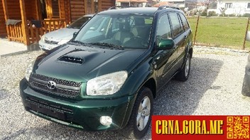Prodajem auto: Toyota - RAV 4 2,0d4d 2004 godište, Podgorica - Vozila - Crna Gora