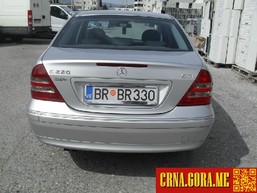Prodajem auto: Mercedes Benz - C 220 CDI 2002 godište, Podgorica - Vozila - Crna Gora