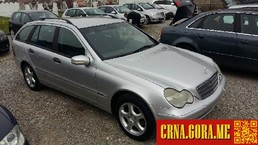 Prodajem auto: Mercedes Benz - C 220 cdi 2002 godište, Podgorica - Vozila - Crna Gora