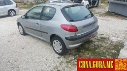 Prodajem auto: Peugeot - 206 hdi 2002 godište, Cetinje - Vozila - Crna Gora