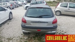 Prodajem auto: Peugeot - 206 hdi 2002 godište, Cetinje - Vozila - Crna Gora