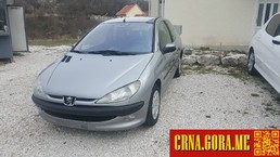 Prodajem auto: Peugeot - 206 hdi 2002 godište, Cetinje - Vozila - Crna Gora