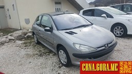 Prodajem auto: Peugeot - 206 hdi 2002 godište, Cetinje - Vozila - Crna Gora