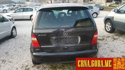Prodajem auto: Mercedes Benz - A 140 benz 2001 godište, Cetinje - Vozila - Crna Gora