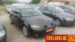 Prodajem auto: Audi - A3 2,0tdi 2004 godište, Podgorica - Vozila - Crna Gora