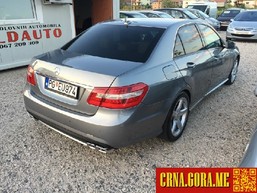 Prodajem auto: Mercedes Benz - E 200 200 CDI AMG 2010 godište, Podgorica - Vozila - Crna Gora