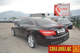 Prodajem auto: Mercedes Benz - E 350 E350 CDI COUPE 2012 godište, Nikšić - Vozila - Crna Gora