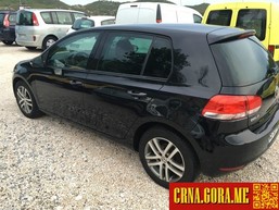 Prodajem auto: Volkswagen - Golf 6 bluemotion 2010 godište, Cetinje - Vozila - Crna Gora