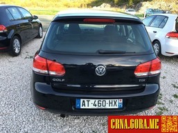 Prodajem auto: Volkswagen - Golf 6 06.2010.g, Cetinje - Vozila - Crna Gora