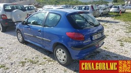 Prodajem auto: Peugeot - 206 benz 1998 godište, Cetinje - Vozila - Crna Gora