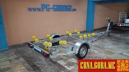Prodajem prikolicu POSEIDON 750kg 2016 godište, Podgorica - Vozila - Crna Gora