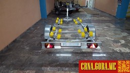 Prodajem prikolicu POSEIDON 750kg 2016 godište, Podgorica - Vozila - Crna Gora