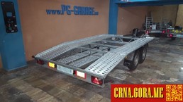 Prodajem prikolicu BORO 2700kg 2016 godište, Podgorica - Vozila - Crna Gora