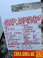 Prodajem auto: Renault - Clio 09.2012.g, Cetinje - Vozila - Crna Gora