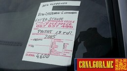 Prodajem auto: Volkswagen - Passat  2005 godište, Cetinje - Vozila - Crna Gora