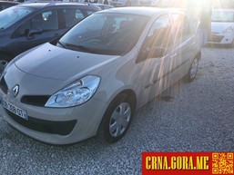 Prodajem auto: Renault - Clio 07.2008.g 2008 godište, Cetinje - Vozila - Crna Gora