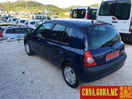 Prodajem auto: Renault - Clio  2002 godište, Cetinje - Vozila - Crna Gora