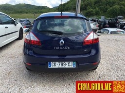 Prodajem auto: Renault - Megane 09.2012.g 2012 godište, Cetinje - Vozila - Crna Gora