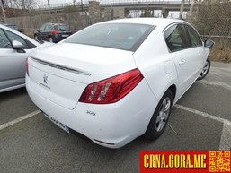 Prodajem auto: Peugeot - 508 1.6 HDI 2012 godište, Podgorica - Vozila - Crna Gora
