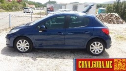 Prodajem auto: Peugeot - 207  2006 godište, Cetinje - Vozila - Crna Gora