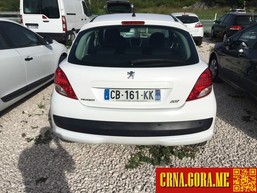 Prodajem auto: Peugeot - 207  2012 godište, Cetinje - Vozila - Crna Gora