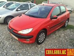 Prodajem auto: Peugeot - 206 1,4 BENZIN 2003 godište, Podgorica - Vozila - Crna Gora
