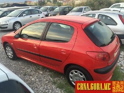 Prodajem auto: Peugeot - 206 1,4 BENZIN 2003 godište, Podgorica - Vozila - Crna Gora
