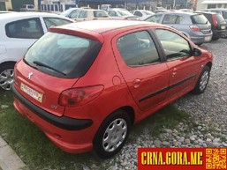 Prodajem auto: Peugeot - 206 1,4 BENZIN 2003 godište, Podgorica - Vozila - Crna Gora
