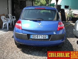 Prodajem auto: Renault - Megane DCI 2007 godište, Podgorica - Vozila - Crna Gora