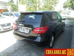 Prodajem auto: Mercedes Benz - B 180 CDI 2012 godište, Podgorica - Vozila - Crna Gora