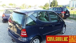 Prodajem auto: Mercedes Benz - A 170 cdi 2004 godište, Podgorica - Vozila - Crna Gora