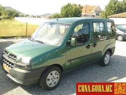 Prodajem auto: Fiat - Doblo 1,9jtd 2001 godište, Podgorica - Vozila - Crna Gora