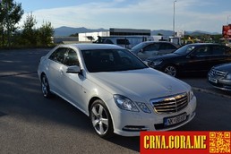 Prodajem auto: Mercedes Benz - E 200 CDI 2010 godište, Nikšić - Vozila - Crna Gora