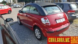 Prodajem auto: Citroen - C3 cabrio/pluriel 2004 godište, Podgorica - Vozila - Crna Gora
