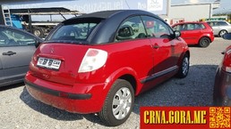 Prodajem auto: Citroen - C3 cabrio/pluriel 2004 godište, Podgorica - Vozila - Crna Gora