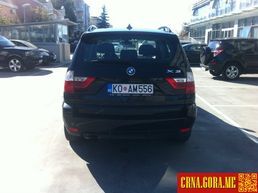 Prodajem auto: BMW - X3 2.0 D 2008 godište, Podgorica - Vozila - Crna Gora