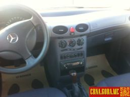 Prodajem auto: Mercedes Benz - A 140 benz 2001 godište, Podgorica - Vozila - Crna Gora