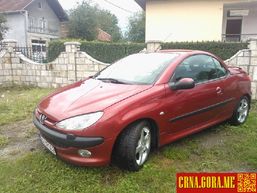 Prodajem auto: Peugeot - 206 cc 2002 godište, Berane - Vozila - Crna Gora