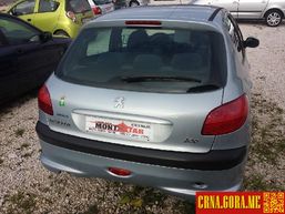 Prodajem auto: Peugeot - 206 benz 2004 godište, Cetinje - Vozila - Crna Gora