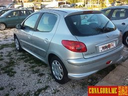 Prodajem auto: Peugeot - 206 benz 2005 godište, Cetinje - Vozila - Crna Gora
