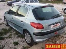Prodajem auto: Peugeot - 206 hdi 2002 godište, Cetinje - Vozila - Crna Gora