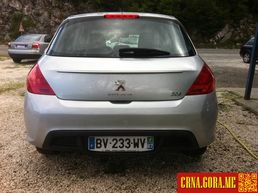 Prodajem auto: Peugeot - 308 HDI 2011 godište, Cetinje - Vozila - Crna Gora