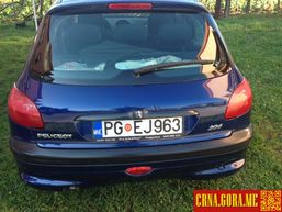Prodajem auto: Peugeot - 206 1.1 I 2002 godište, Podgorica - Vozila - Crna Gora