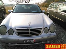 Prodajem auto: Mercedes Benz - E 270 CDI 2001 godište, Podgorica - Vozila - Crna Gora