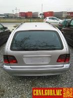 Prodajem auto: Mercedes Benz - E 270 CDI 2001 godište, Podgorica - Vozila - Crna Gora