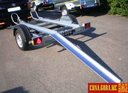 Prodajem prikolicu: Prikolica za 2 motora  2014 godište, Podgorica - Vozila - Crna Gora